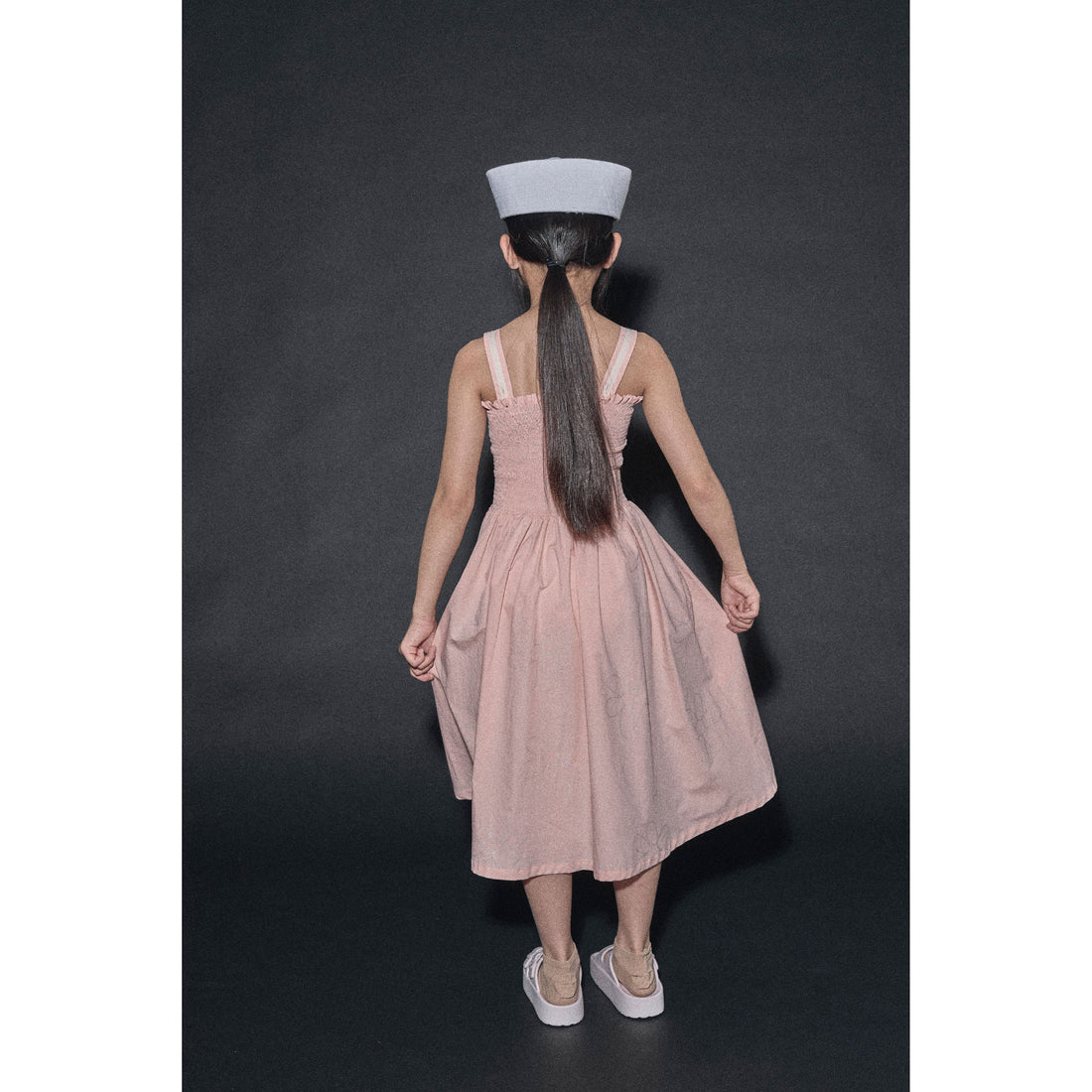 Little Creative Factory  Light Apricot/Silver Journey Strap Dress