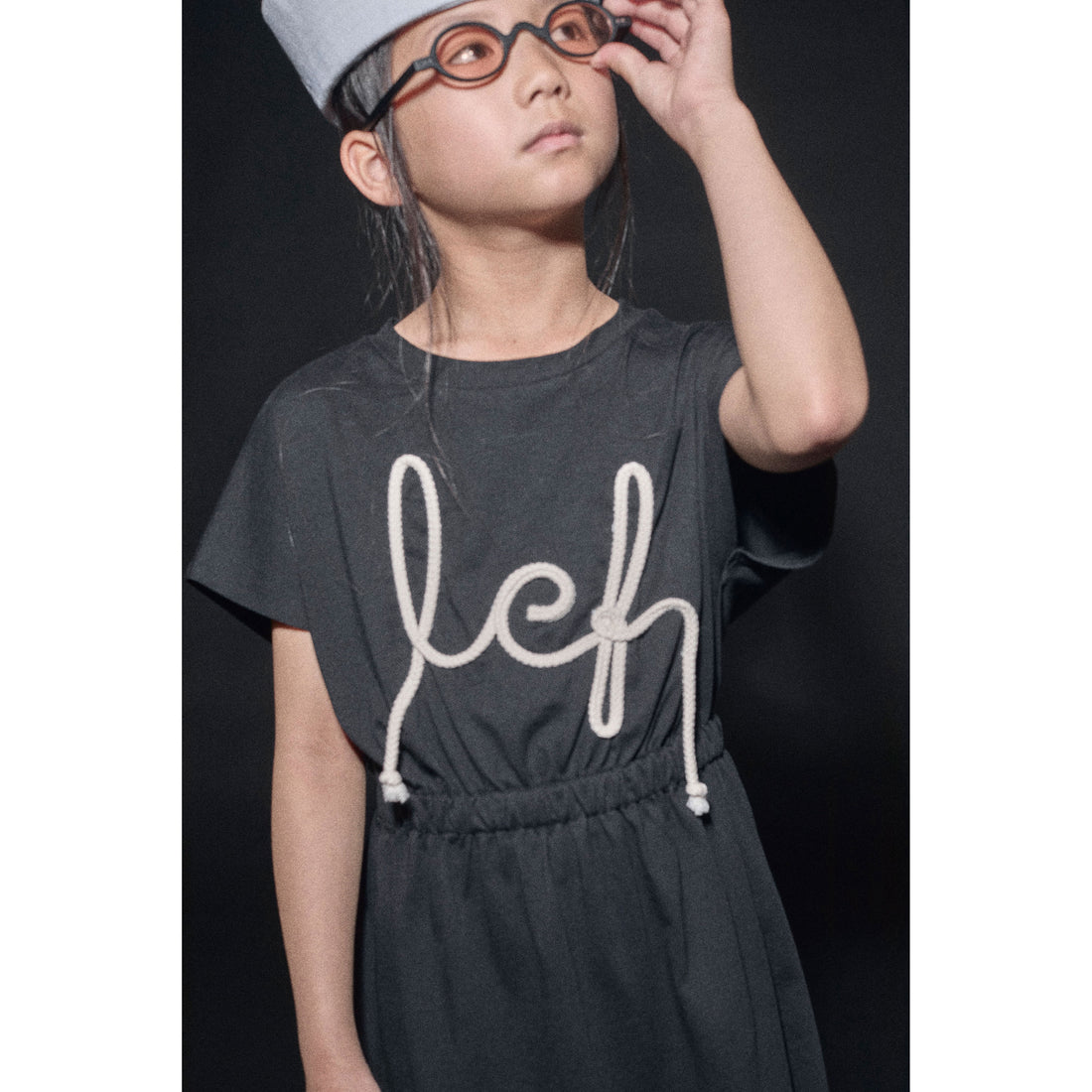 Little Creative Factory  Black Soft On Board Dress