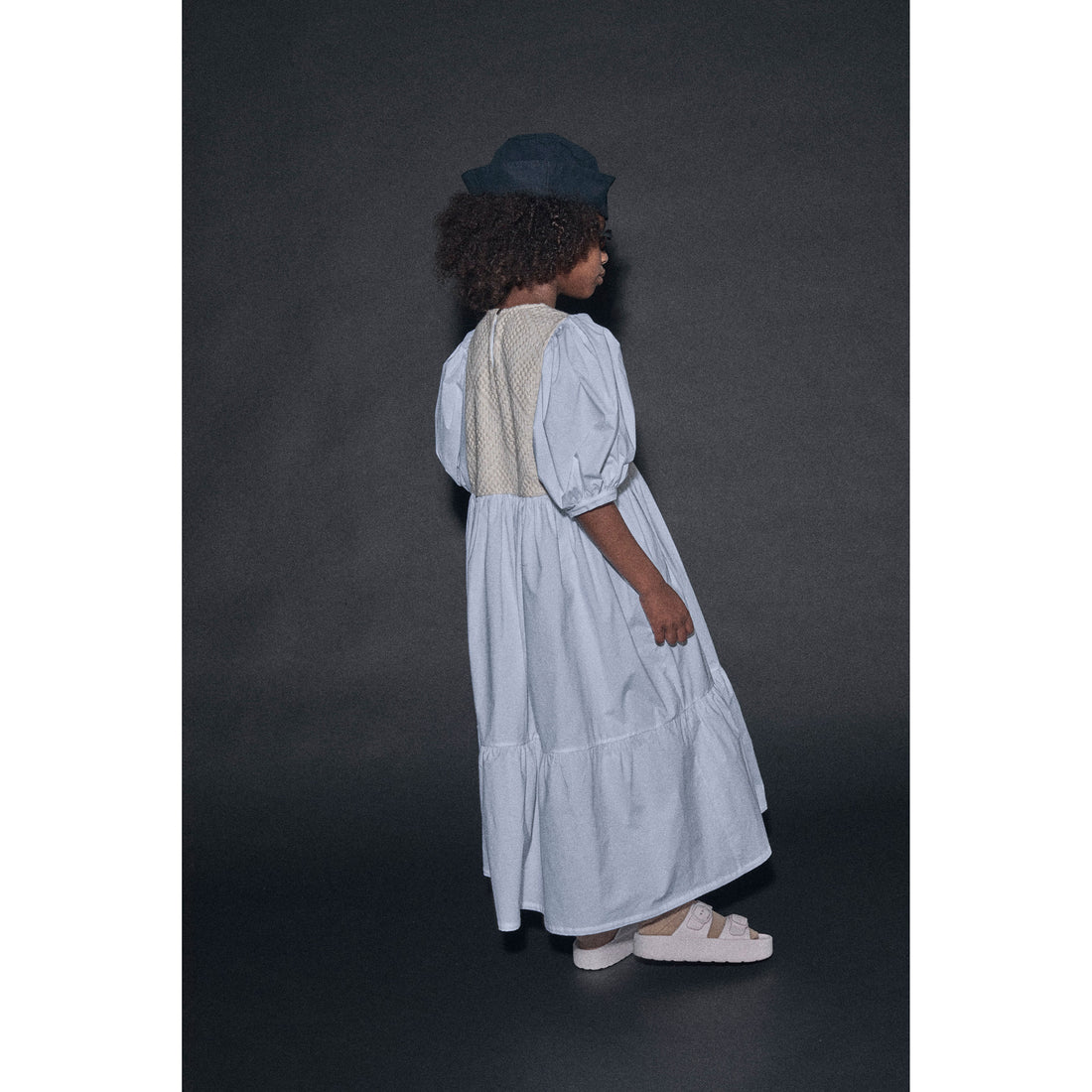 Little Creative Factory  Cream/White Iconic Dress