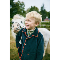 Misha and Puff Ink Velvet Long Sleeve Leon Top
