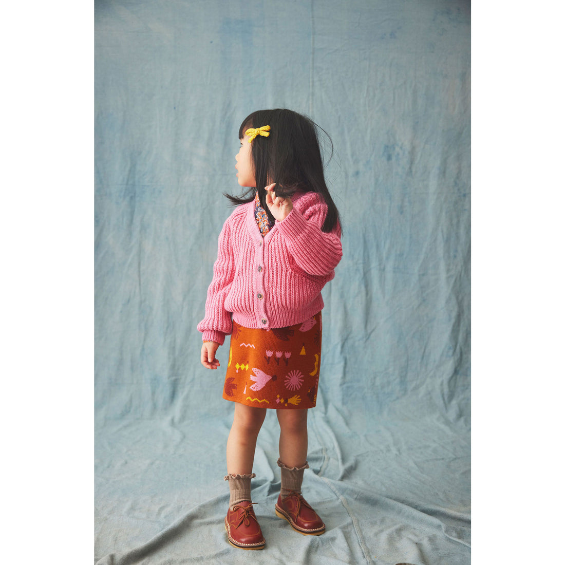 Misha and Puff Bloom Fisherman Rib Everyday Cardigan