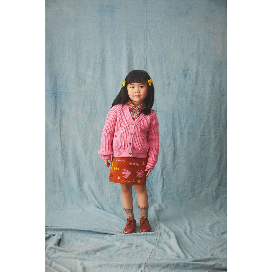 Misha and Puff Bloom Fisherman Rib Everyday Cardigan