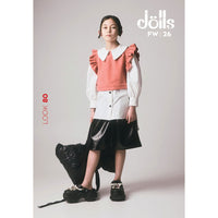 Little Creative Factory White Mia Collar Shirt