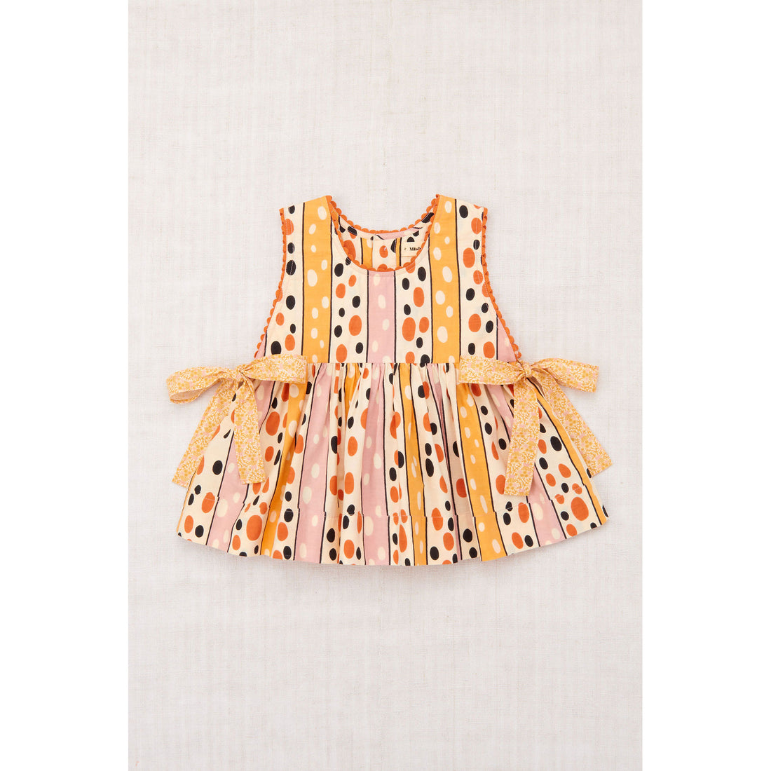 Misha and Puff Frangipani Polka-Stripe Lottie Top