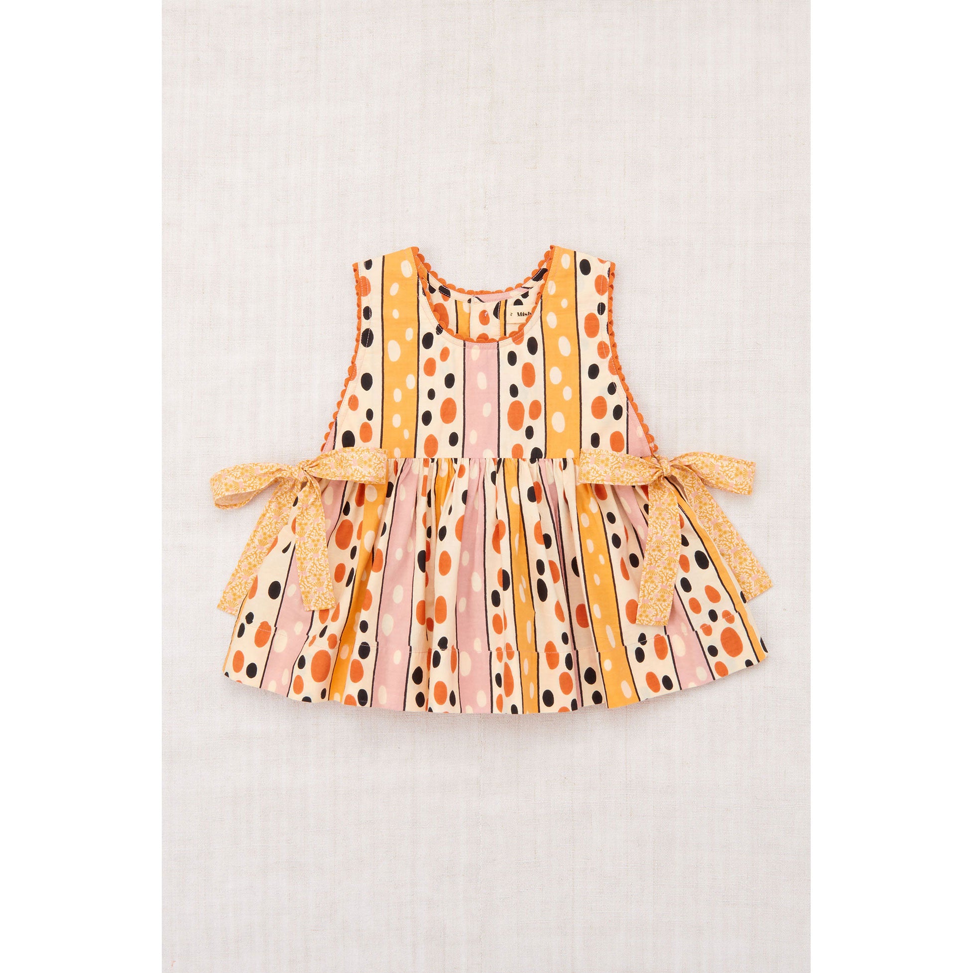 【misha&puff】Lottie Top 4Y Misha and Puff Frangipani Polka-Stripe Lottie Top – Ladida