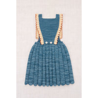 Misha and Puff Blue Slate Louisa Pinafore