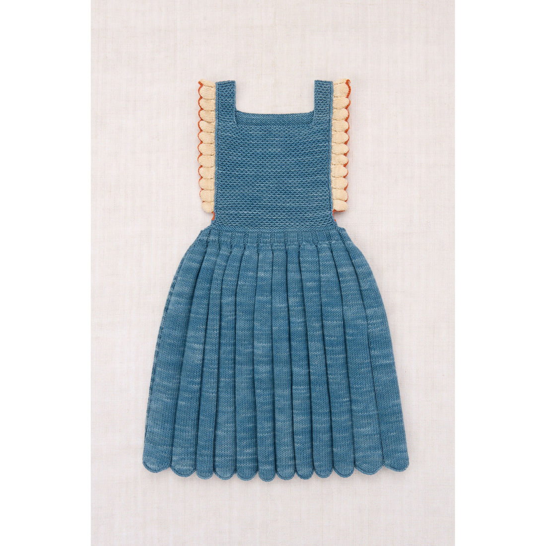 Misha and Puff Blue Slate Louisa Pinafore