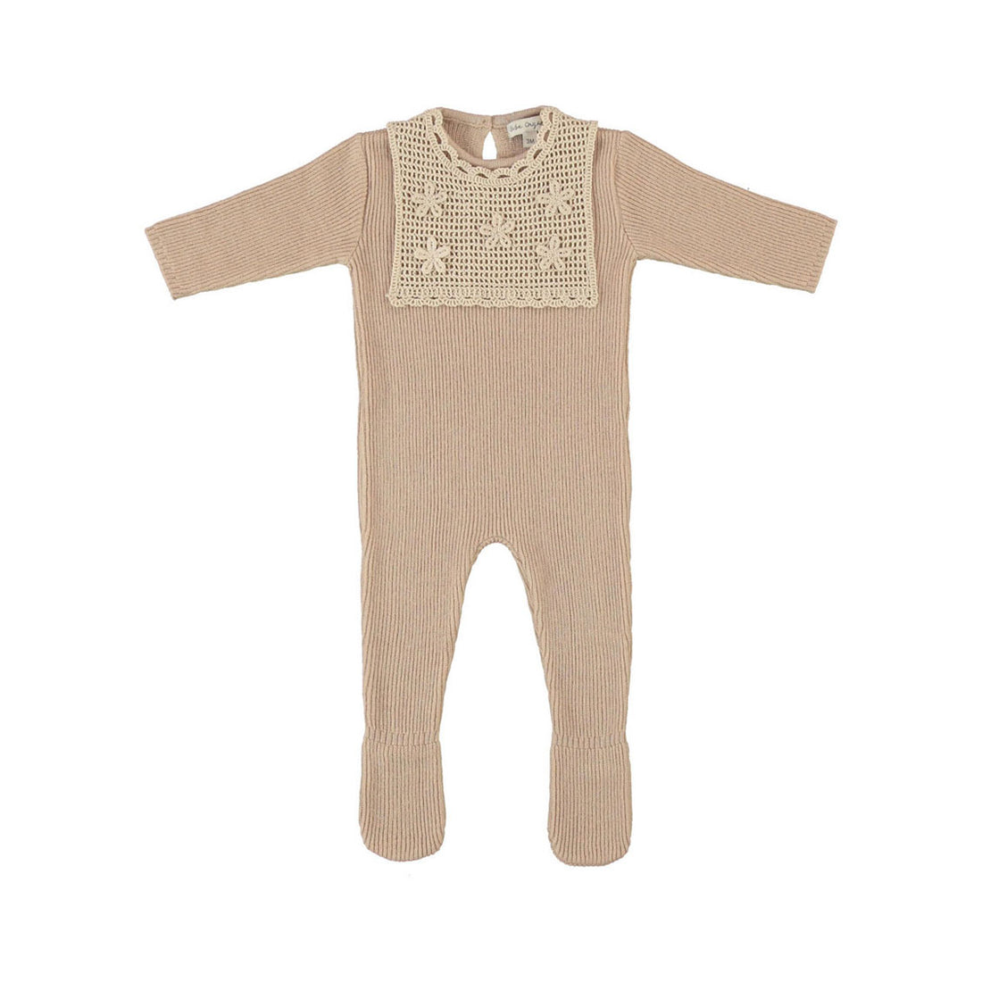 Bebe Organic Earthy Lucette Collar Overall