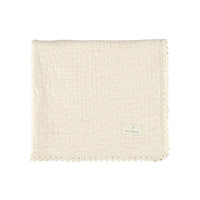 Bebe Organic Chenille Natural  Lumi Blanket