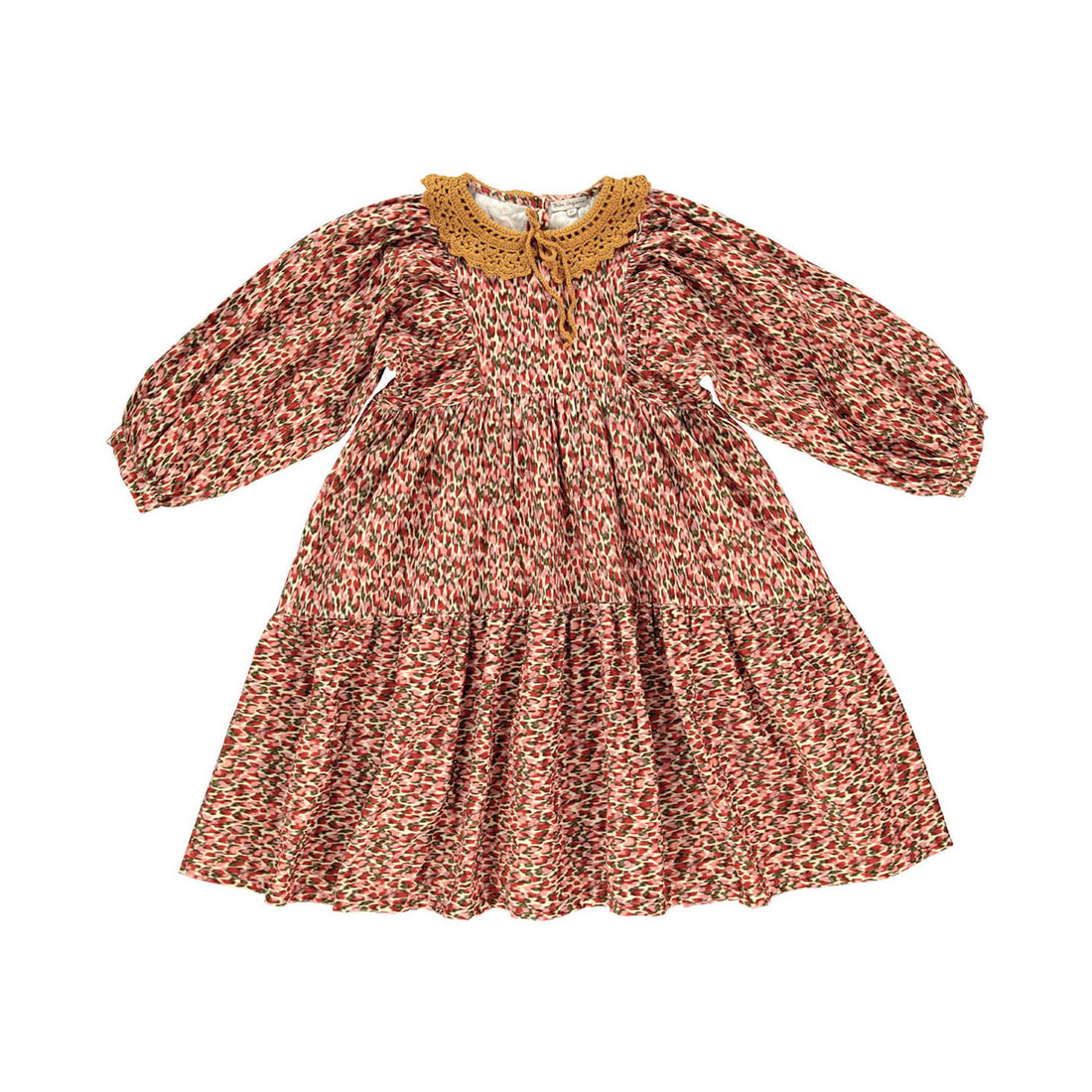 Bebe Organic Painted Hearts Lyra Dress