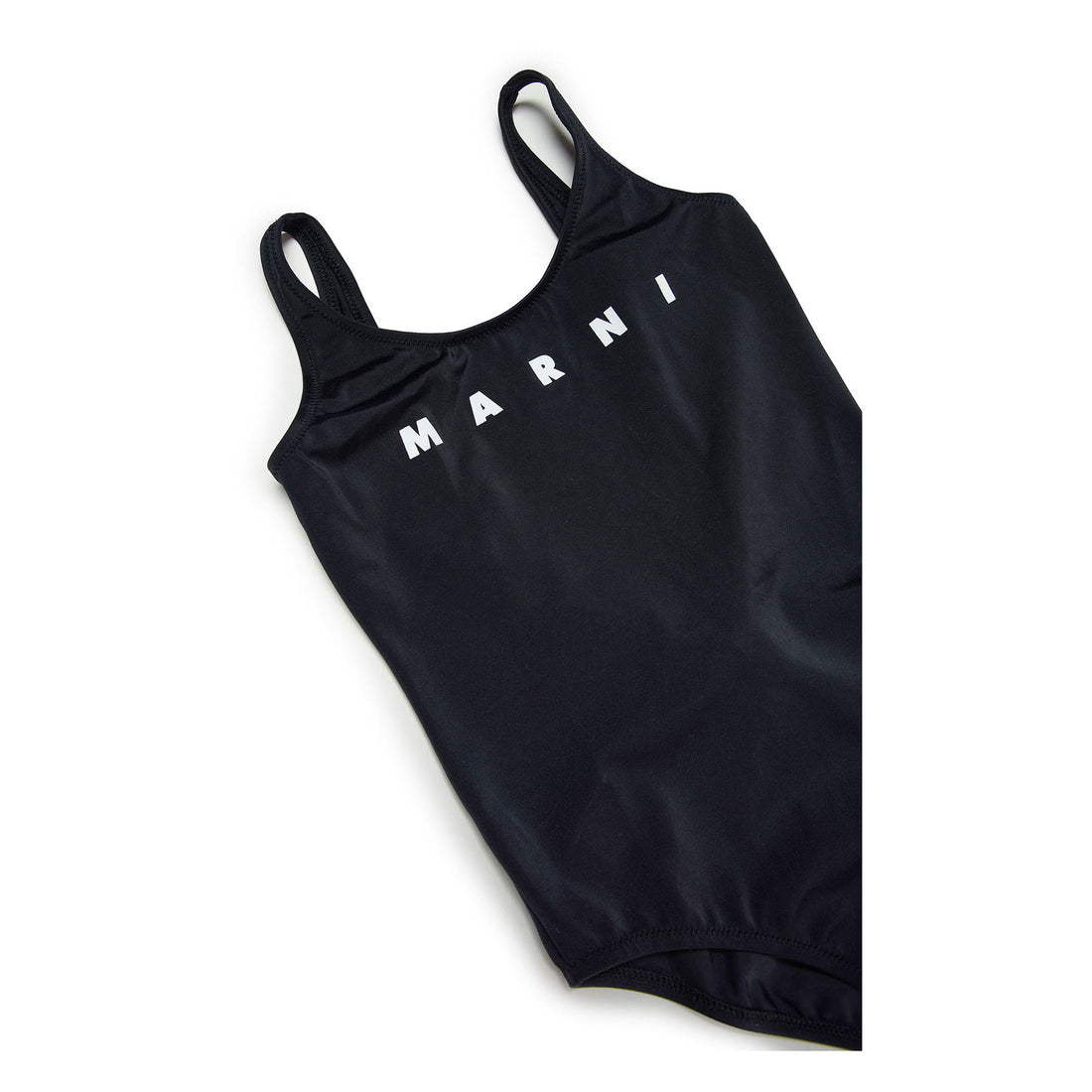 Marni Black Logo Swimsuit