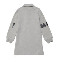 Marni Grey Fleece Polo Dress