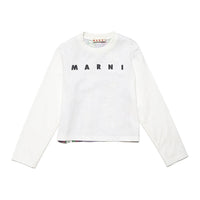 Marni White/Purple 70s Circles Tee