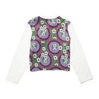 Marni White/Purple 70s Circles Tee