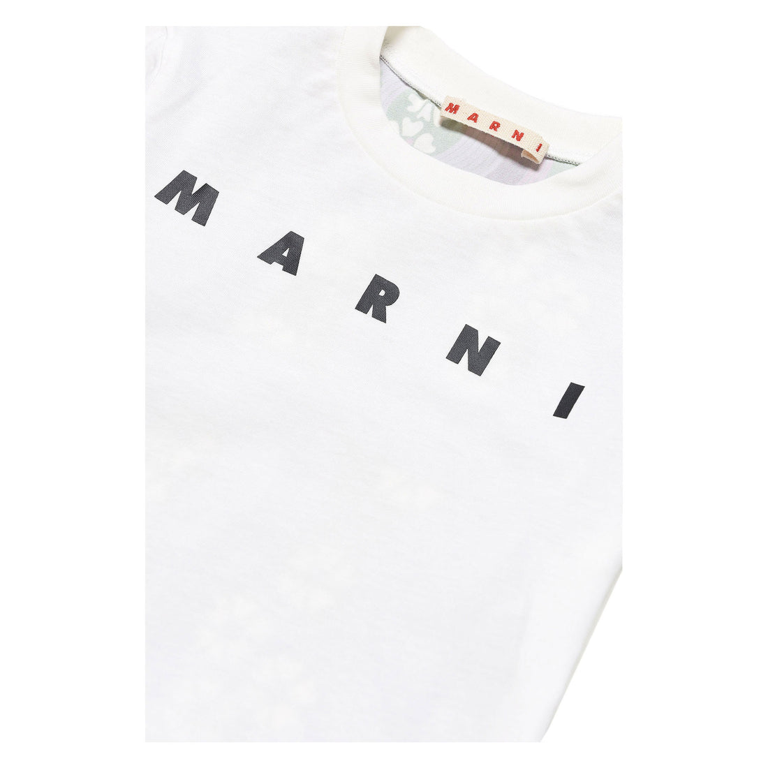 Marni White/Purple 70s Circles Tee