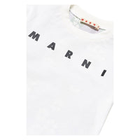 Marni White/Purple 70s Circles Tee