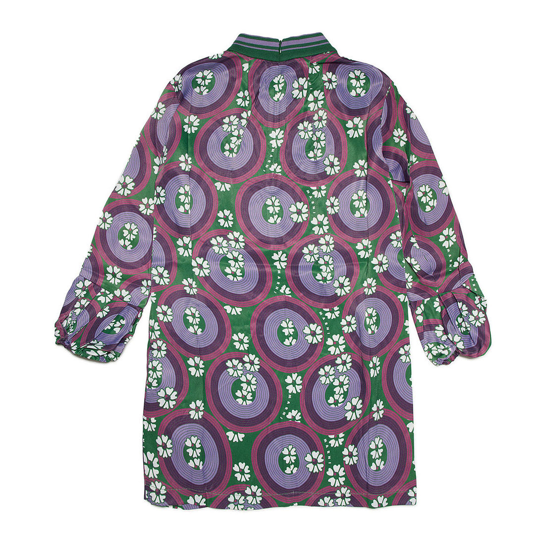 Marni Purple 70s Circles Dress