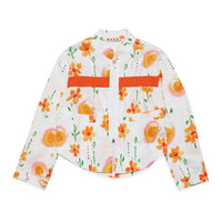 Marni White/Orange Floral Jacket