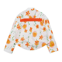 Marni White/Orange Floral Jacket