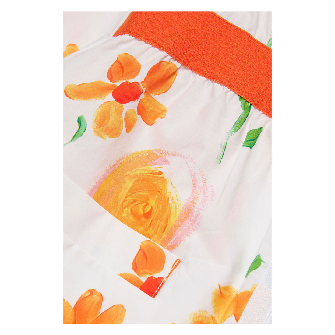 Marni White/Orange Floral Jacket