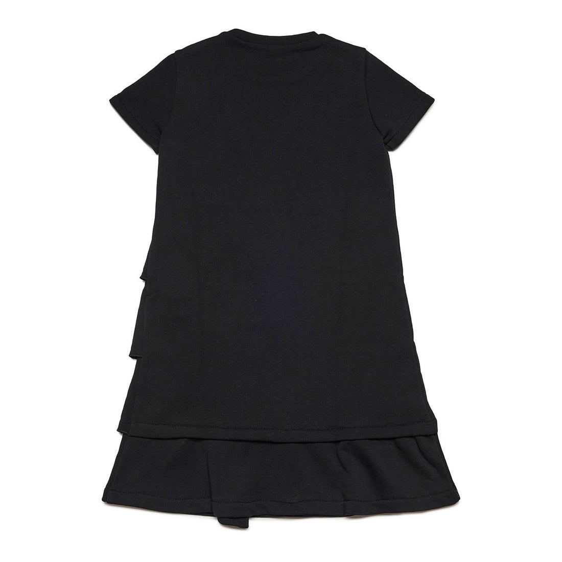 Marni Black Ruffle Sided Dress