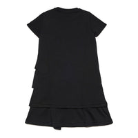 Marni Black Ruffle Sided Dress