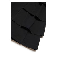 Marni Black Ruffle Sided Dress