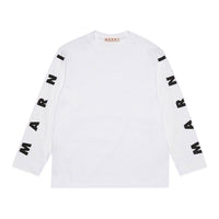Marni White Logo Sleeve T-Shirt
