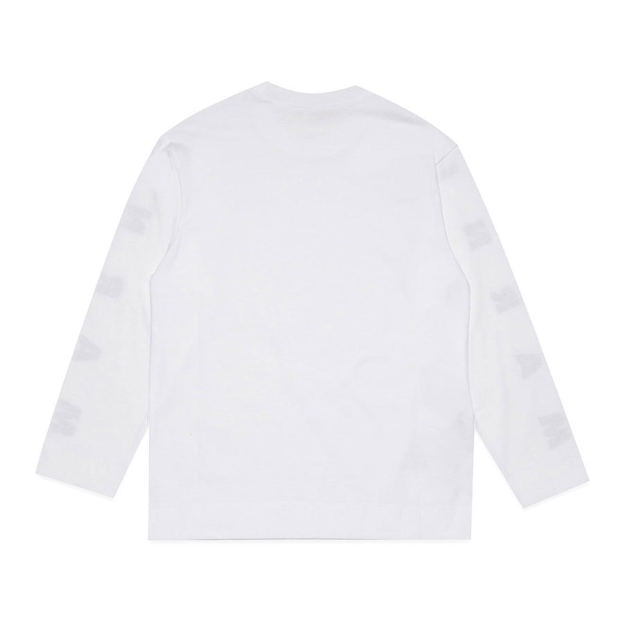 Marni White Logo Sleeve T-Shirt