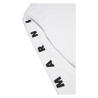 Marni White Logo Sleeve T-Shirt