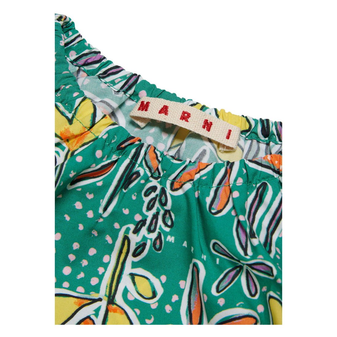 Marni Green Floral Dress