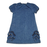 Marni Denim Ruffle Sided Dress