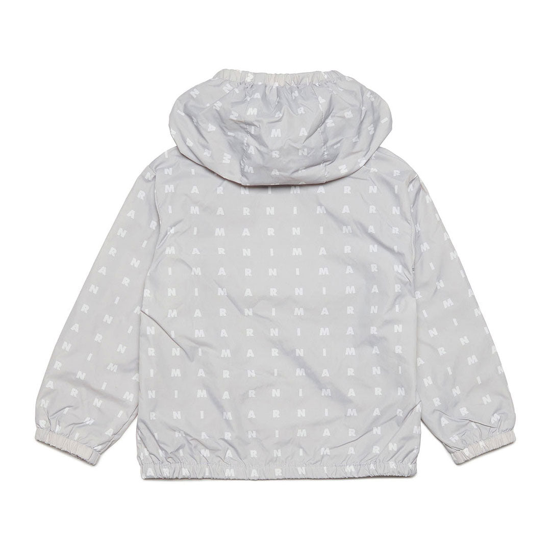 Marni Light Grey Baby Jacket