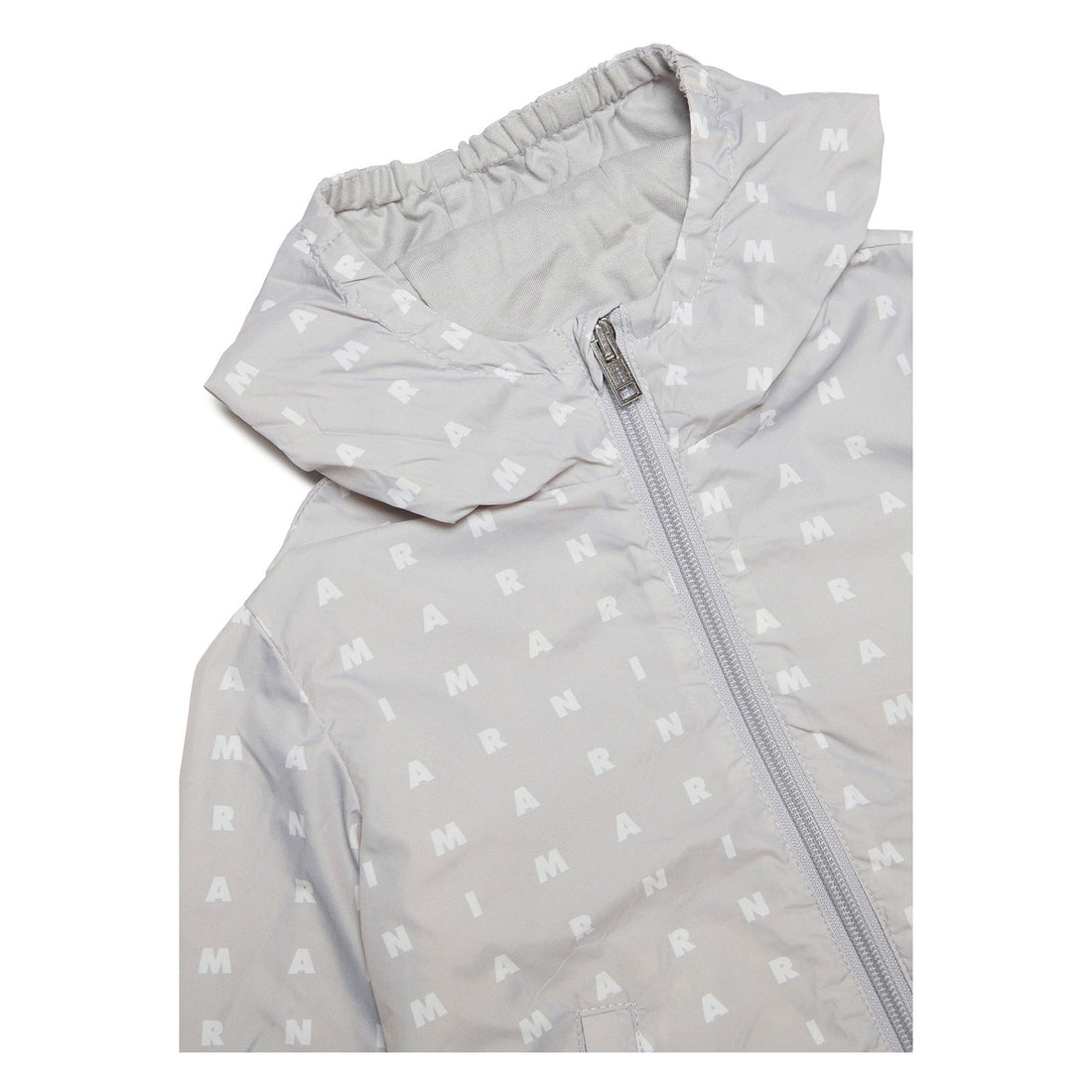 Marni Light Grey Baby Jacket