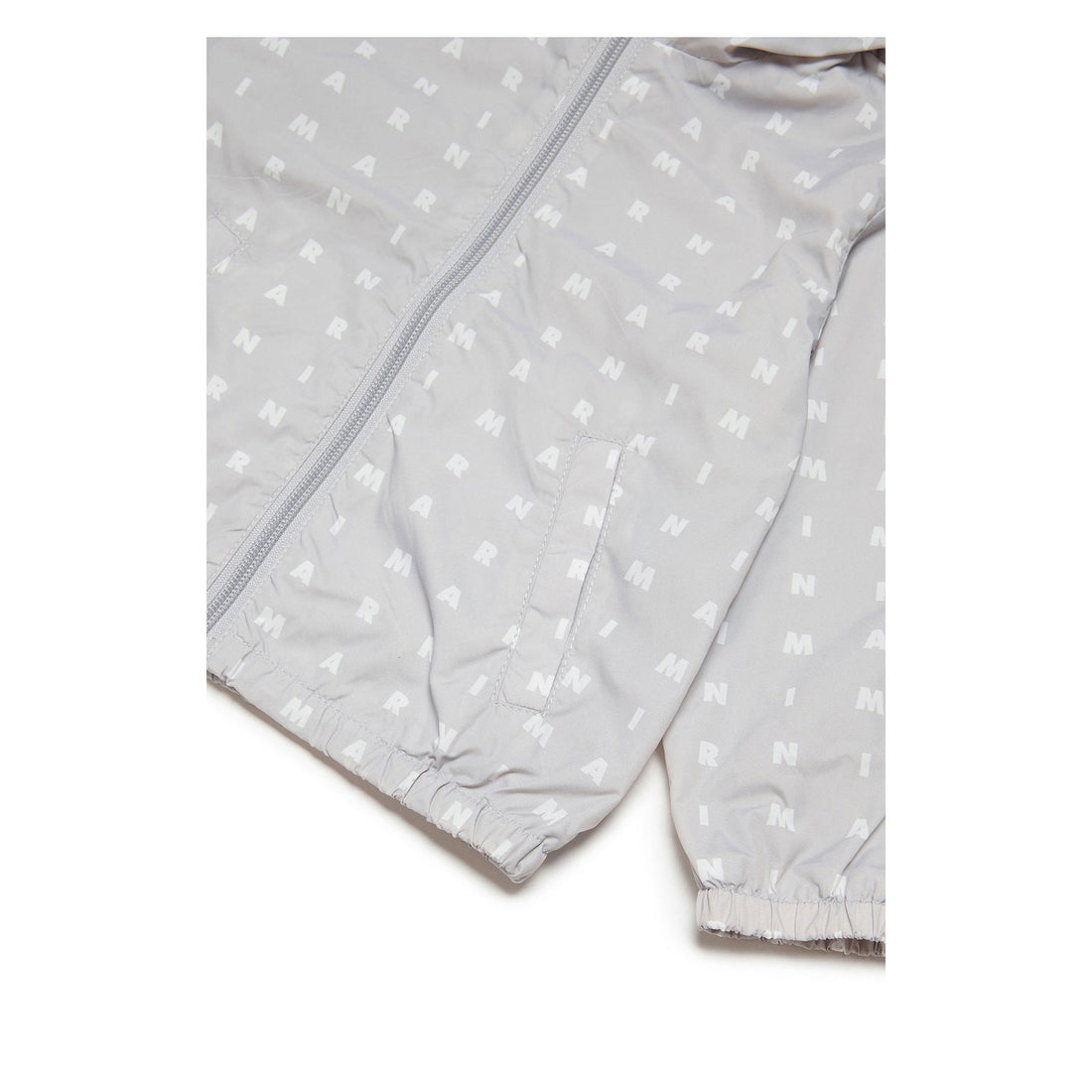 Marni Light Grey Baby Jacket
