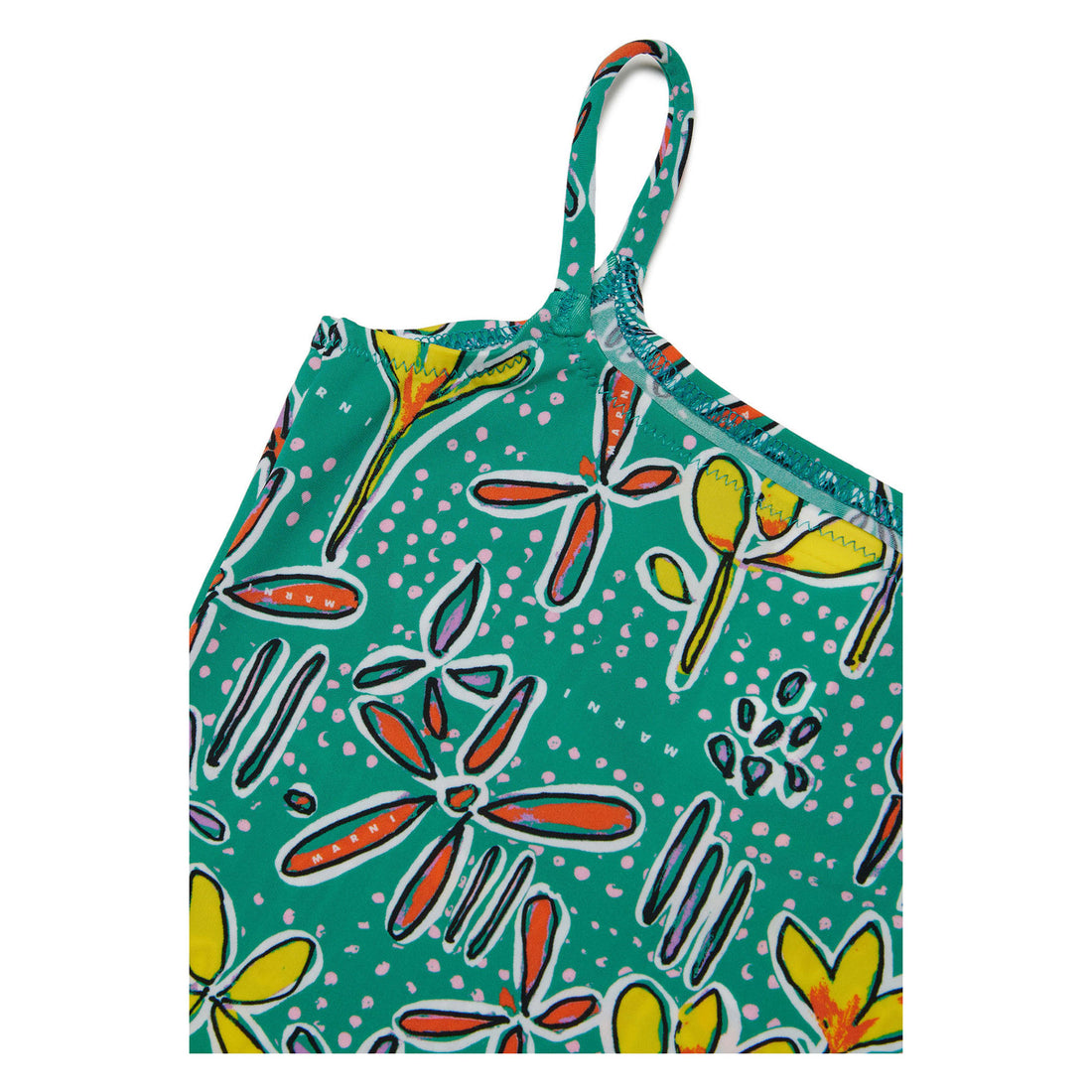 Marni Green Floral Swimsuit