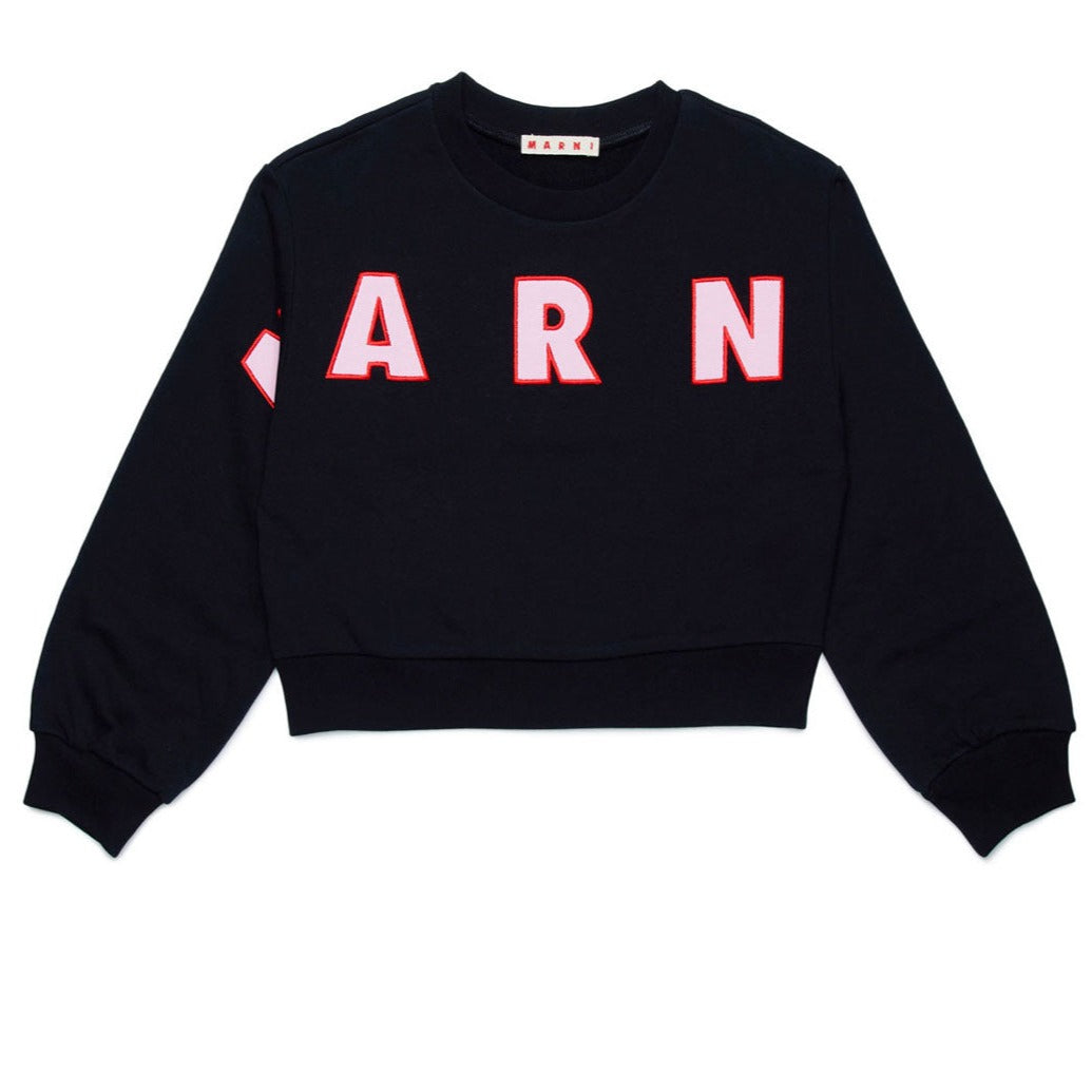 Marni Black Logo Sweatshirt