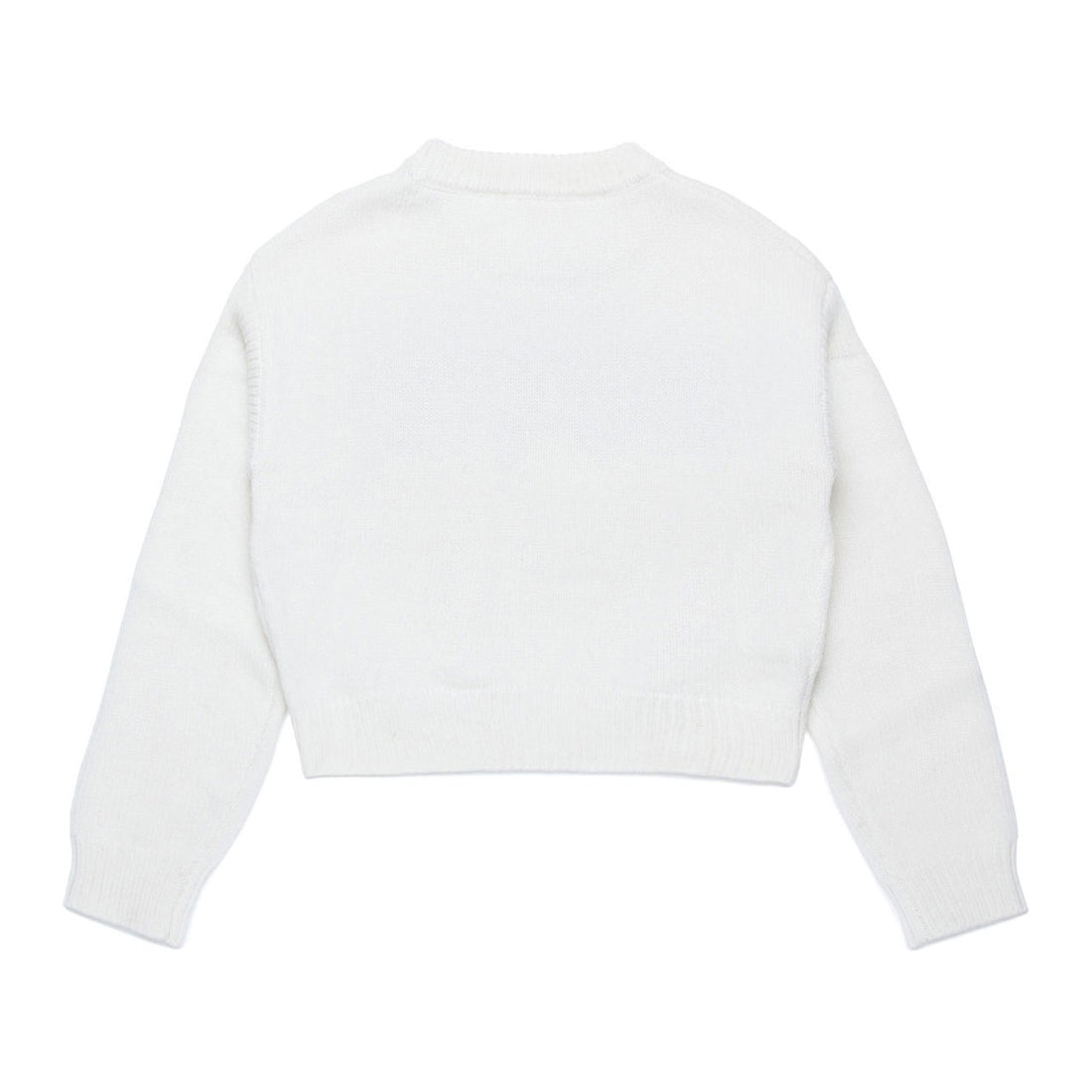 Marni White Logo Knit Sweater