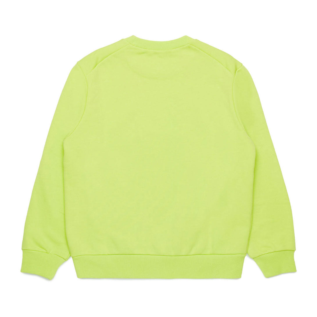 Marni Neon Green Logo Pullover
