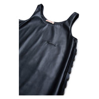 Marni Black Leather Cut Out Dress