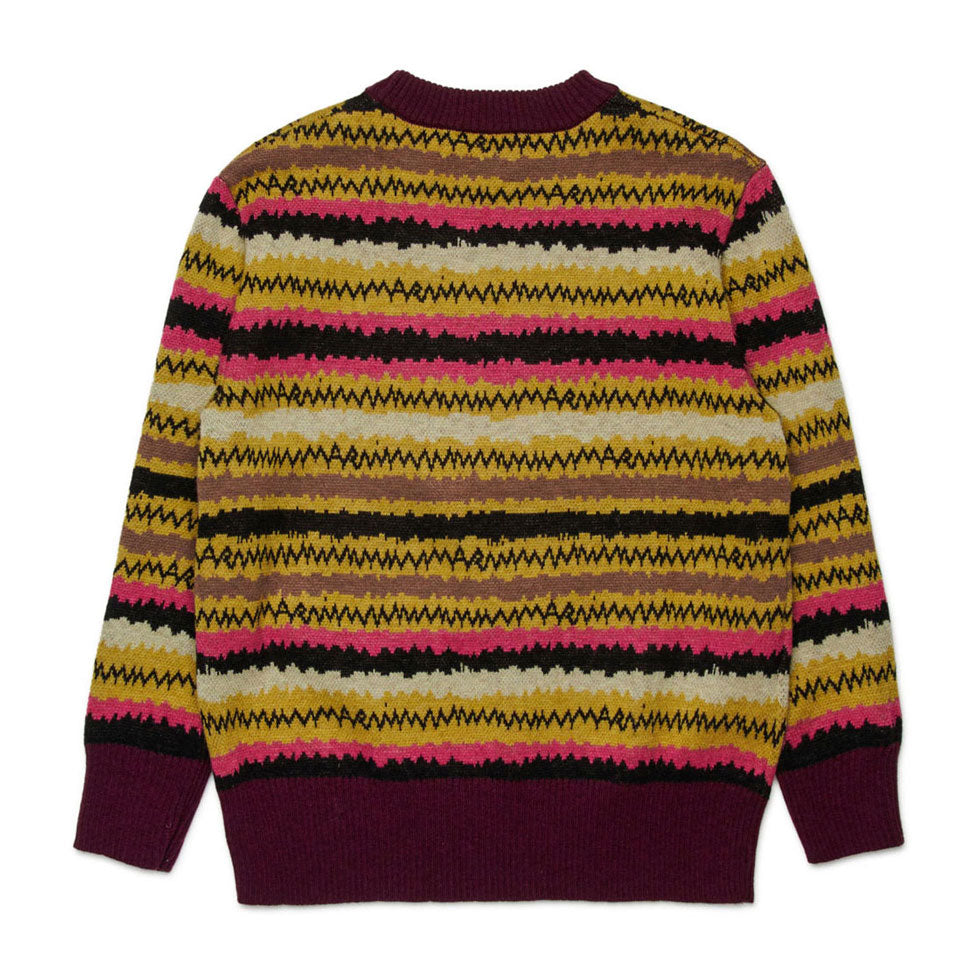 Marni Mustard Striped Pullover