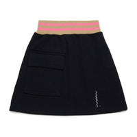 Marni Black Pocket Logo Skirt