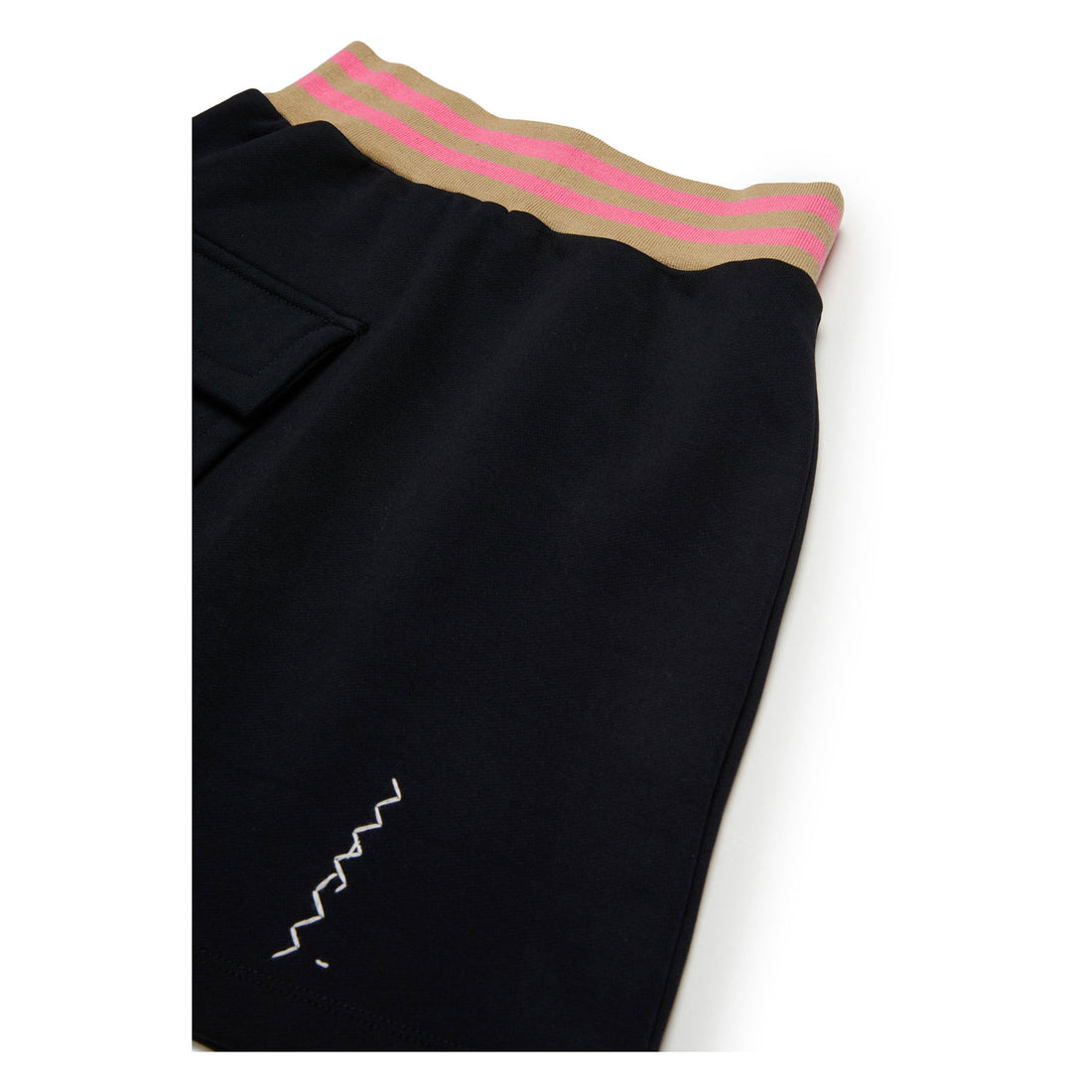 Marni Black Pocket Logo Skirt