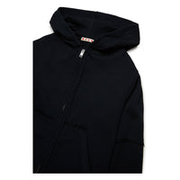 Marni Black Raw Cut Zip Hoodie