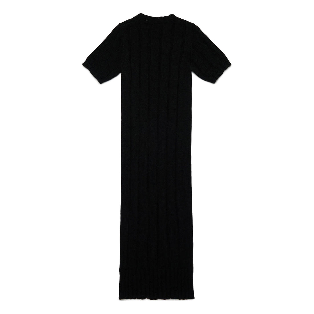 MARNI BLACK デザインスカート　　38 ブラック コットン製Aラインスカート、マルニシンボル入り | Marni