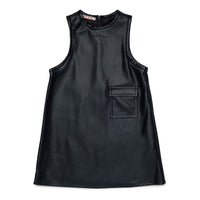 Marni Black Leather Dress