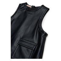 Marni Black Leather Dress