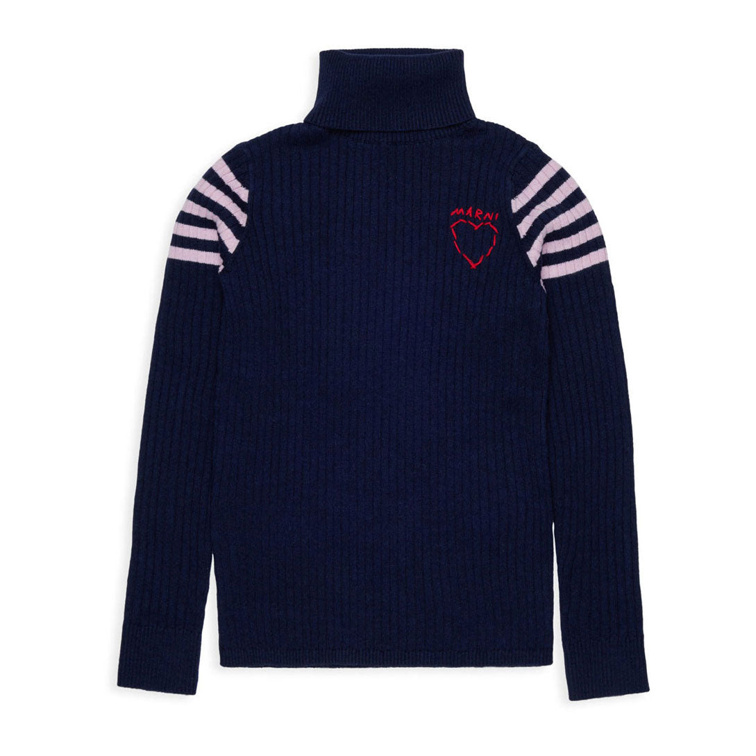Marni Dark Sea Blue Knitwear
