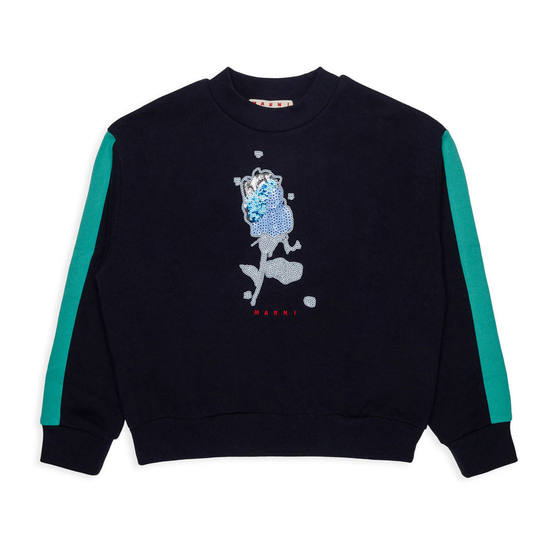 Marni Dark Sea Blue Sweatshirt