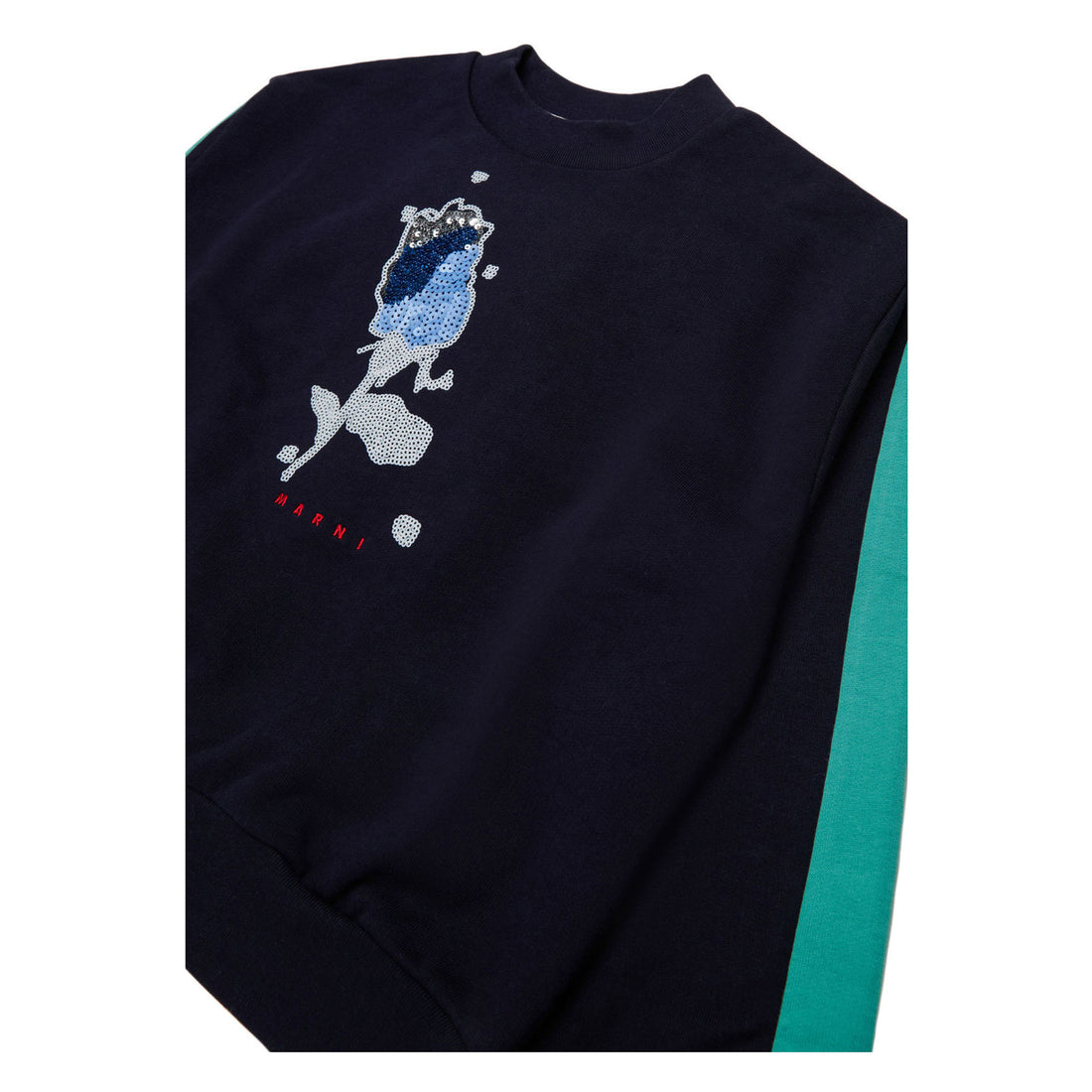Marni Dark Sea Blue Sweatshirt